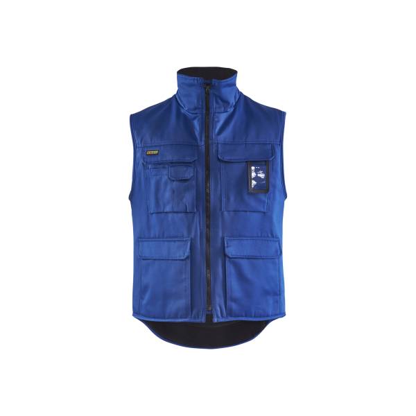 Gilet de travail sans manches doublé polaire hiver Polycoton - Blaklader - 3801 - Bleu roi