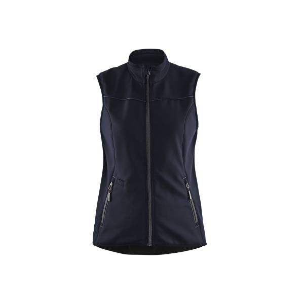 Gilet softshell femme - Blaklader - 3851 - Marine foncé/Noir
