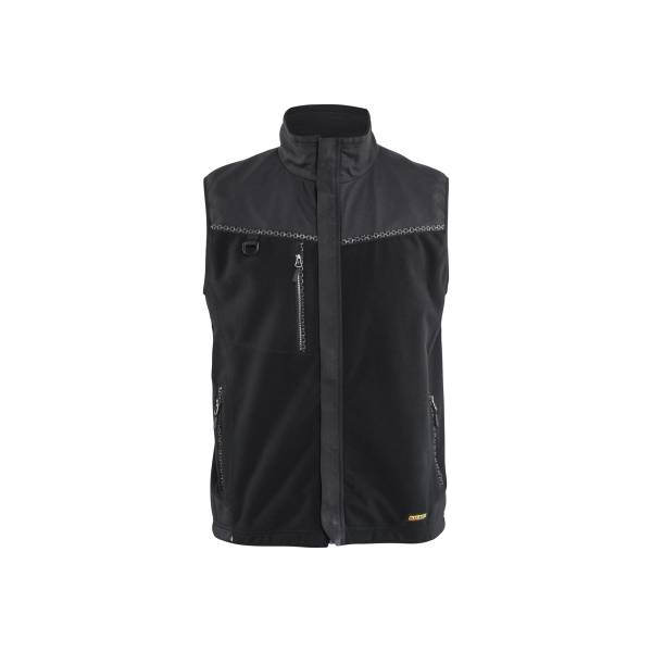 Gilet coupe-vent de travail haute visibilité - Blaklader - 3855 - Noir