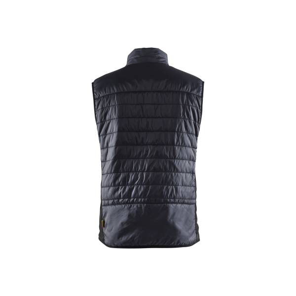 Gilet de travail matelassé hiver Polyamide - Blaklader - 3863 - Noir/Jaune fluo