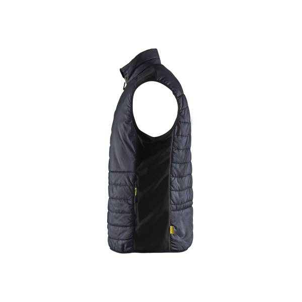Gilet de travail matelassé hiver Polyamide - Blaklader - 3863 - Noir/Jaune fluo