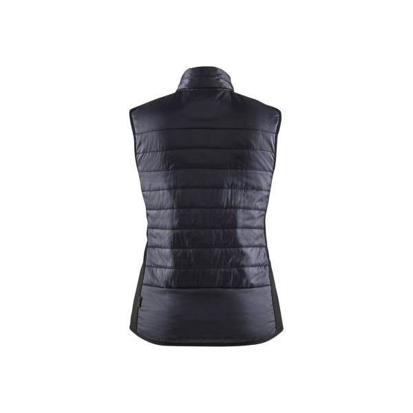 Gilet de travail matelassé femme hiver Polyamide - Blaklader - 3864 - Noir/Jaune fluo