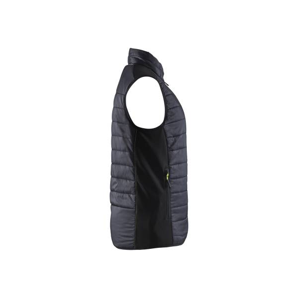 Gilet de travail matelassé femme hiver Polyamide - Blaklader - 3864 - Noir/Jaune fluo