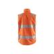 Gilet de travail haute-visibilité polaire hydrofuge - Blaklader - 3870 - Orange fluo