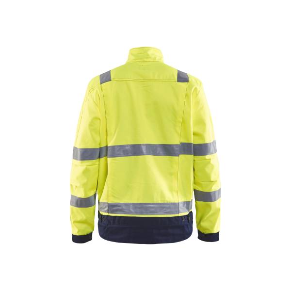 Veste de chantier haute-visibilité - Blaklader - 4023 - Jaune fluo/Marine
