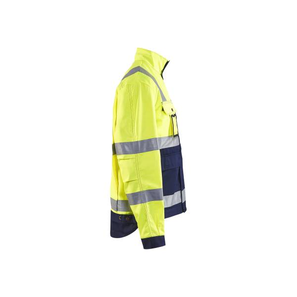 Veste de chantier haute-visibilité - Blaklader - 4023 - Jaune fluo/Marine
