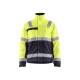 Veste hiver ATEX multinormes Cotonpoly - Blaklader - 4069 - Jaune fluo/Marine