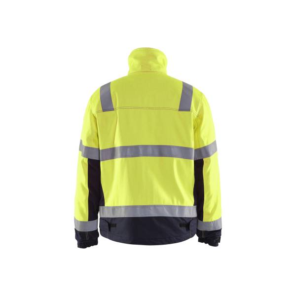 Veste hiver ATEX multinormes Cotonpoly - Blaklader - 4069 - Jaune fluo/Marine