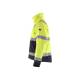 Veste hiver ATEX multinormes Cotonpoly - Blaklader - 4069 - Jaune fluo/Marine