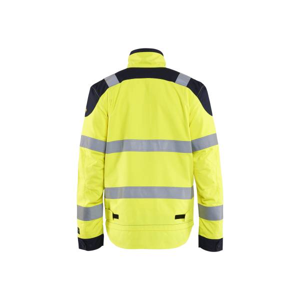 Veste de chantier ATEX MULTINORMES INHERENT haute-visibilité - Blaklader - 4089 - Jaune fluo/Marine
