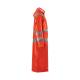 Manteau de pluie de chantier haute-visibilité - Blaklader - 4325 - Orange fluo