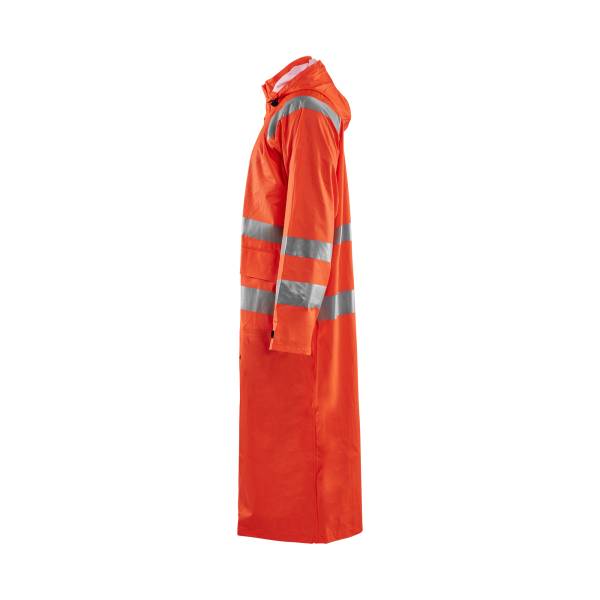 Manteau de pluie de chantier haute-visibilité - Blaklader - 4325 - Orange fluo