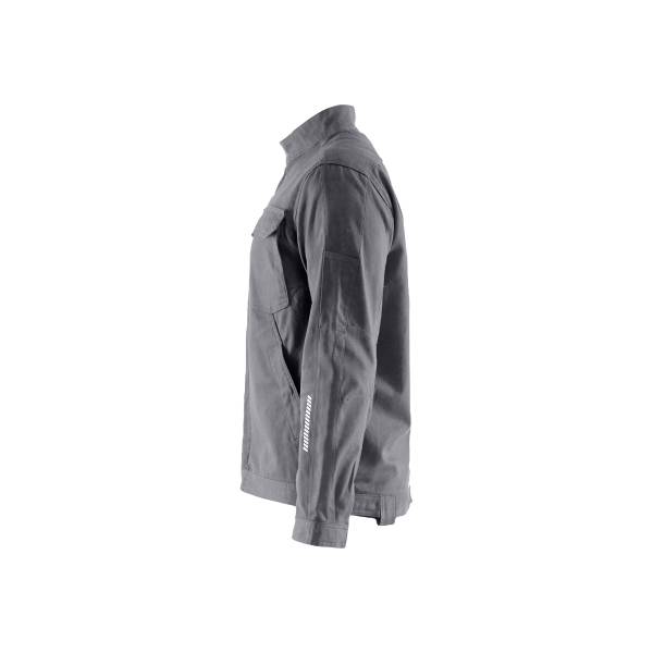 Veste de travail anti-rayures réfléchissante Coton - Blaklader - 4466 - Gris moyen