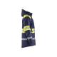 Parka de travail haute-visibilité imperméable hiver - Blaklader - 4485 - Marine/Jaune fluo