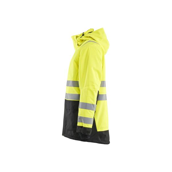 Parka de travail haute-visibilité hiver - Blaklader - 4495 - Jaune fluo/Noir
