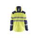 Veste hardshell haute-visibilité - Blaklader - 4496 - Jaune fluo/Marine