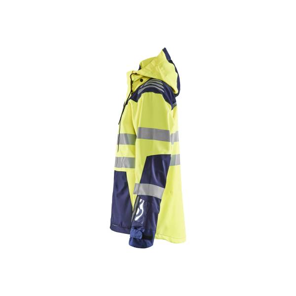 Veste hardshell haute-visibilité - Blaklader - 4496 - Jaune fluo/Marine