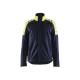 Veste de travail retardant flamme ATEX MULTINORMES INHERENT Steel Cotonpoly - Blaklader - 4505 - Marine/Jaune fluo