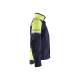 Veste de travail retardant flamme ATEX MULTINORMES INHERENT Steel Cotonpoly - Blaklader - 4505 - Marine/Jaune fluo