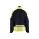 Veste de chantier ATEX MULTINORMES INHERENT hiver Steel - Blaklader - 4515 - Marine/Jaune fluo
