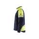 Veste de chantier ATEX MULTINORMES INHERENT hiver Steel - Blaklader - 4515 - Marine/Jaune fluo