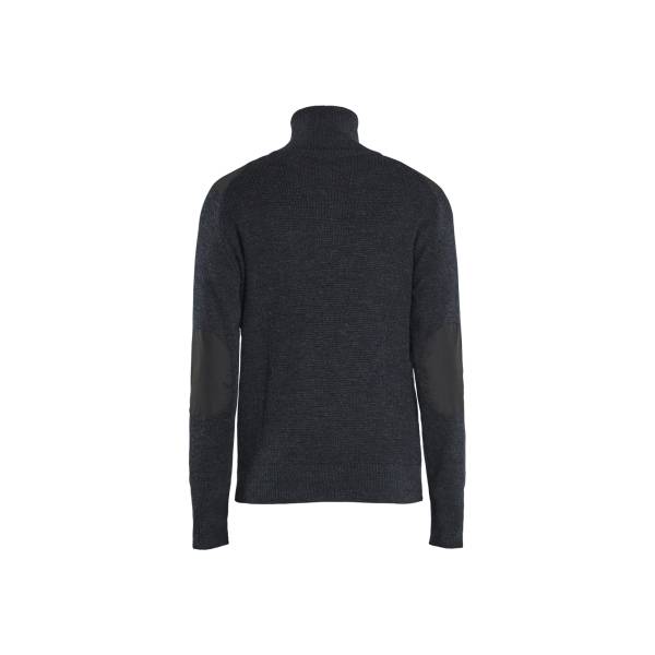 Sweat de chantier laine hiver - Blaklader - 4630 - Gris Foncé/Noir