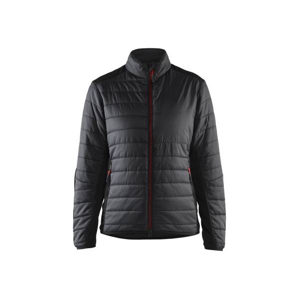 Veste de travail matelassée femme Hiver Polyamide - Blaklader - 4715 - Noir/Rouge
