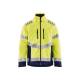 Veste de chantier haute-visibilité hiver - Blaklader - 4780 - Jaune fluo/Marine