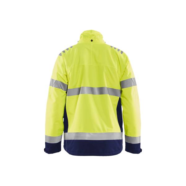 Veste de chantier haute-visibilité hiver - Blaklader - 4780 - Jaune fluo/Marine