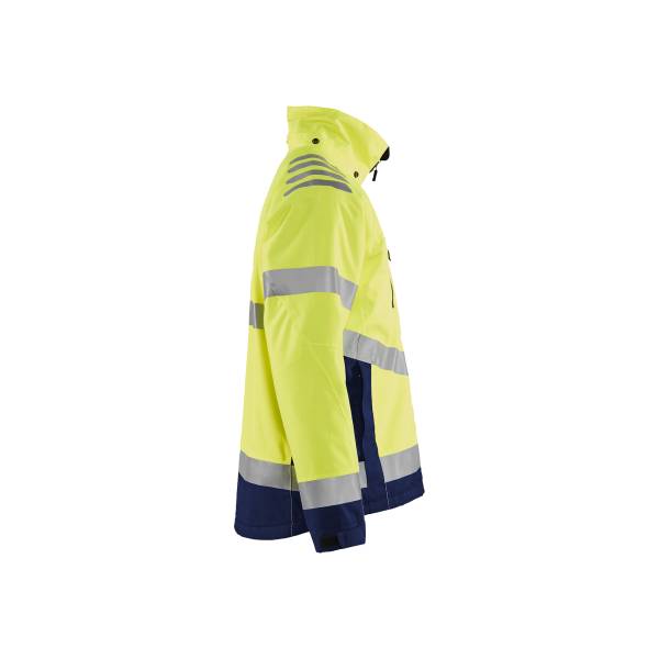 Veste de chantier haute-visibilité hiver - Blaklader - 4780 - Jaune fluo/Marine