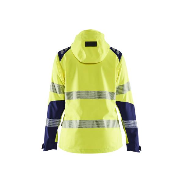 Veste softshell haute-visibilité femme - Blaklader - 4791 - Jaune fluo/Marine