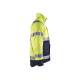 Veste de travail haute-visibilité hiver - Blaklader - 4828 - Jaune fluo/Marine