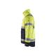Veste de travail haute-visibilité hiver - Blaklader - 4828 - Jaune fluo/Marine