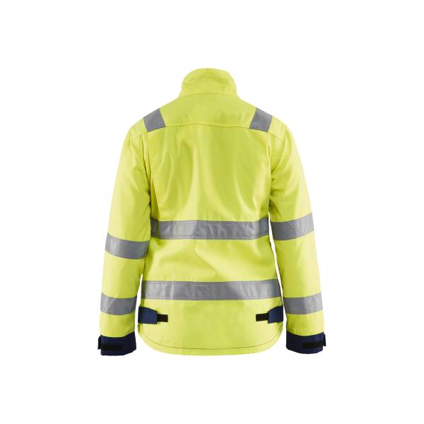Veste de chantier haute-visibilité femme Polycoton - Blaklader - 4903 - Jaune fluo/Marine
