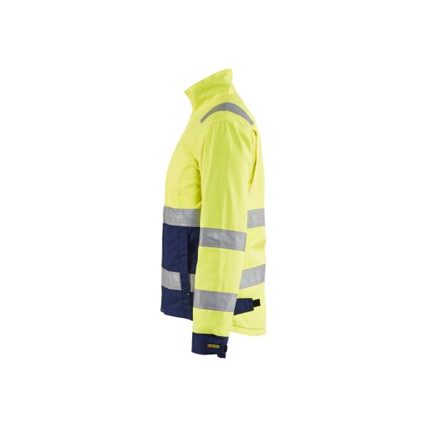 Veste de chantier haute-visibilité femme Polycoton - Blaklader - 4903 - Jaune fluo/Marine