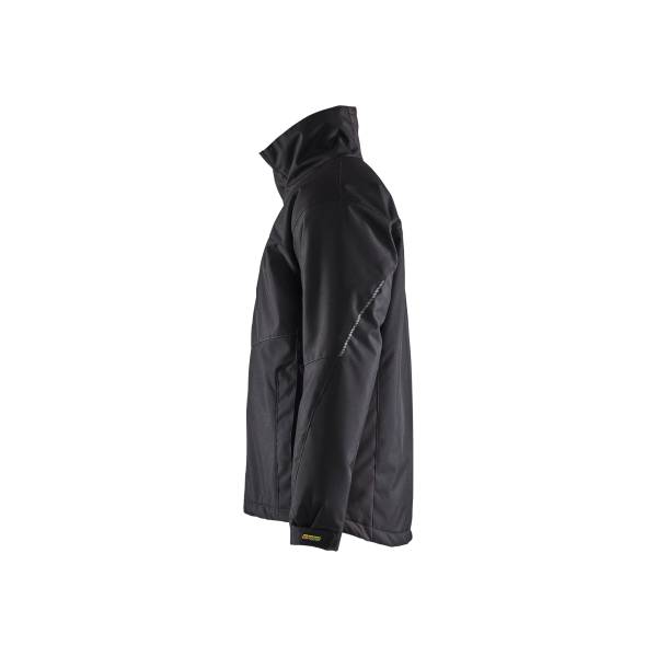 Veste de chantier hiver respirante imperméable doublée - Blaklader - 4918 - Noir/gris foncé