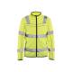 Veste de travail micropolaire haute-visibilité - Blaklader - 4941 - Jaune fluo