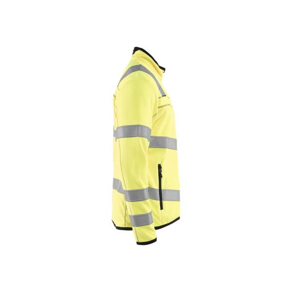 Veste de travail micropolaire haute-visibilité - Blaklader - 4941 - Jaune fluo
