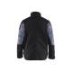 Veste de chantier retardant flamme hiver Cotonpoly - Blaklader - 4961 - Noir/Gris clair