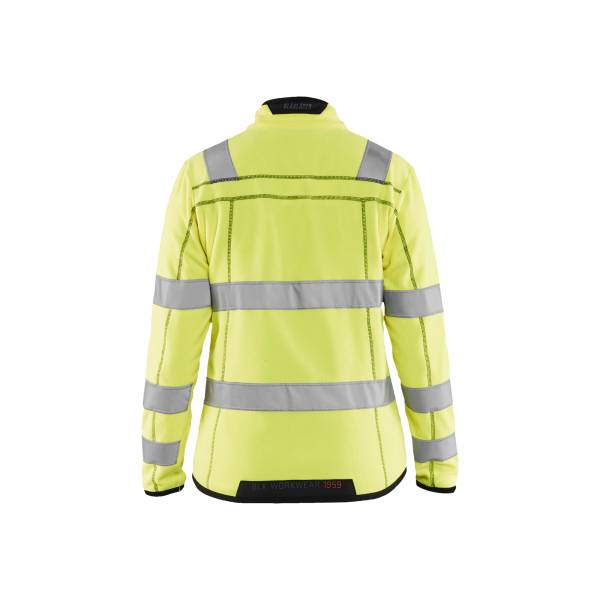 Veste de travail micropolaire haute-visibilité femme - Blaklader - 4966 - Jaune fluo