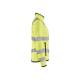 Veste de travail micropolaire haute-visibilité femme - Blaklader - 4966 - Jaune fluo