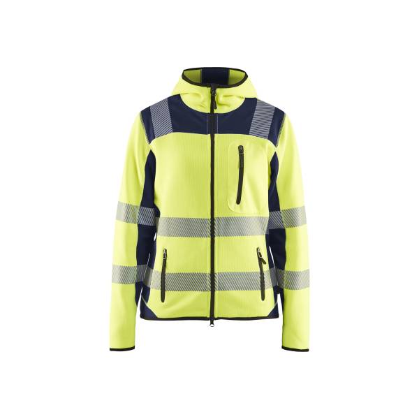 Veste de travail haute-visibilité femme - Blaklader - 4967 - Jaune fluo/Marine