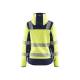 Veste de travail haute-visibilité femme - Blaklader - 4967 - Jaune fluo/Marine