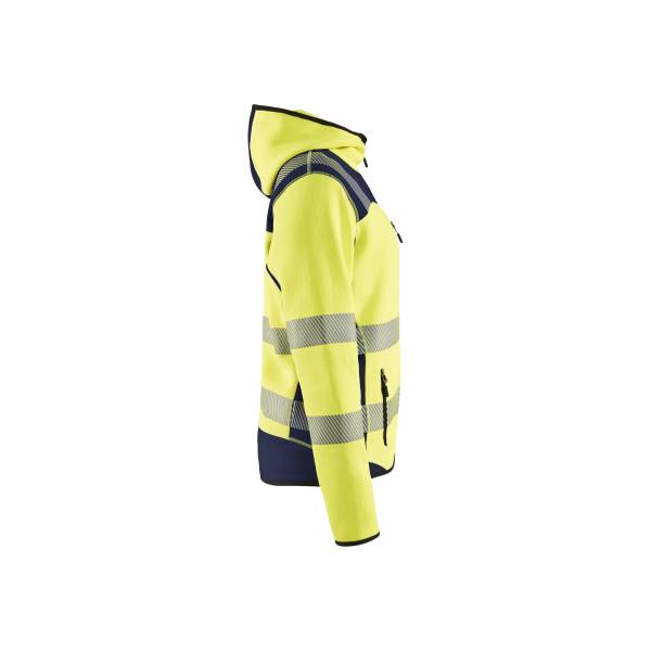 Veste de travail haute-visibilité femme - Blaklader - 4967 - Jaune fluo/Marine