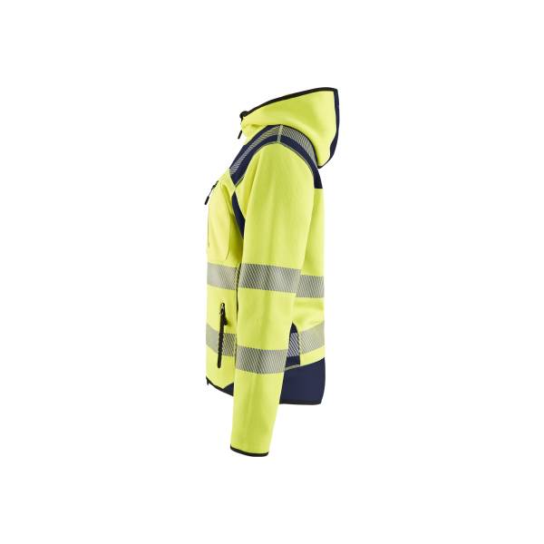 Veste de travail haute-visibilité femme - Blaklader - 4967 - Jaune fluo/Marine