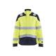 Veste de chantier ATEX MULTINORMES INHERENT femme Coton - Blaklader - 4969 - Jaune fluo/Marine