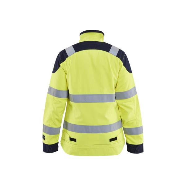 Veste de chantier ATEX MULTINORMES INHERENT femme Coton - Blaklader - 4969 - Jaune fluo/Marine