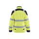 Veste de chantier ATEX MULTINORMES INHERENT femme Coton - Blaklader - 4969 - Jaune fluo/Marine