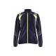 Veste de travail micropolaire détails fluo femme - Blaklader - 4973 - Marine/Jaune fluo