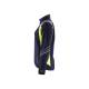 Veste de travail micropolaire détails fluo femme - Blaklader - 4973 - Marine/Jaune fluo